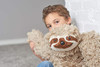 WILD REPUBLIC JUMBO SLOTH PLUSH GIANT STUFFED ANIMAL PLUSH TOY - 30 BROWN BEIGE New