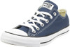 CONVERSE LOW-TOP SNEAKERS UNISEX - SIZE: MEN 8.5 WOMEN 10.5 - NAVY