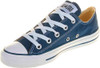 CONVERSE LOW-TOP SNEAKERS UNISEX - SIZE: MEN 8.5 WOMEN 10.5 - NAVY