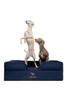 NOAH & PAW LARGE DOG BED 35X25X11 ORTHOPEDIC DOG BEDS DENIM SOFA COLLECTION New