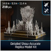4D BUILD STORE4D BUILD, GOT IRON THRONE 3D MODELKIT, 219 PIECES, 40708AME New