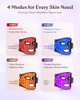 SKB-2418 INDOCTOR XSSNVV RED LIGHT THERAPY FOR FACE 4 MODE CORDLESS LED MASK
