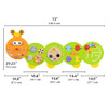 SPARK & WOW Caterpillar Activity Wall Panels Ages 18m Montessori Sensory New