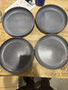 FORTESSA CT.ICE.VG.105 ICELAND PLATE 8.5"X1.5"(22X4CM) MEDIUM - PACK OF 4 - GRAY