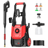 STEELITE Electric Pressure Washer 2.5 GPM 4 Quick Connect Nozzles AZ6041VC