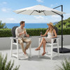 OTSUN Tall Modern Adirondack Chairs Set of 4 All Weather HDPE Bar Height