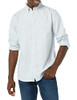 AMAZON ESSENTIALS SLIM-FIT LONG-SLEEVE STRETCH SHIRT XL POWDER BLUE STRIPE New