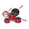 NINJA FOODI NEVERSTICK VIVID 8-PIECE COOKWARE FOODI-FC301 - CRIMSON RED
