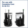 WATERPIK TRIPLE CLEAN REPLACEMENT BRUSH HEADS OTRB-3WB 3 COUNT - BLACK
