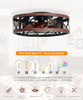 AQUBT 19'' CAGED CEILING FANS LIGHTS REMOTE FANDELIER CEILING FAN - BROWN/BLACK