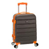 Rockland Melbourne Hardside Expandable Spinner Wheel Luggage, 20" - Charcoal New