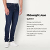 AMAZON ESSENTIALS MEN'S SLIM-FIT JEANS 35WX32L DARK MIDNIGHT WASH New