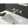 DELTA FAUCET T3599LF-BLWL PIVOTAL TWO HANDLE WALL MOUNT LAVATORY TRIM - BLACK