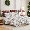 Southshore Fine Living, Inc. Christmas Quilt, King Size, 7-Pc