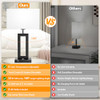 KONDRAS 3 COLOR TEMPERATURES TABLE LAMPS, 22’’ 3 IN 1, USB & AC, T0344A - WHITE