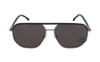 CARRERA SUNGLASSES FRAMES: BLACK/RUTHENIUM, LENSES: POLARIZED GRAY, 59-15-145