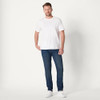 AMAZON ESSENTIALS MEN'S HEAVY WEIGHT LOW STRETCH DENIM DARK WASH SIZE 34X34 New