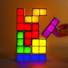 AVEKI TANGRAM STACKABLE NIGHT LIGHT AVEKI LED 7 COLORS C2501 - MULTICOLOR
