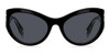 MARC JACOBS SUNGLASSES CAT EYE FULL RIM MJ1087/S0YB7T4 SIZE: 61/19/120 - BLACK