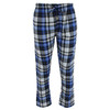 Ten West Apparel Men's Flannel Pajama Pants Black/Blue M New