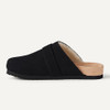 AMAZON ESSENTIALS WOMEN'S CLOGS - SIZE: 9 - BLACK FAUX SUEDE/FAUX FUR New