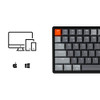 Keychron K4 RGB Hot Swappable Mechanical Keyboard, 96% Switch - Super Red Switch