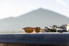SUNCLOUD SENTRY SUNGLASSES 100% UV PROTECTION POLARIZED BROWN - TYE-DYE