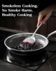 XBM FRYING PAN NONSTICK 8" INDUCTION COOKWARE SCRATCH-PROOF DISHWASHER SK-FPW-8