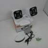 PHANSATIM DUAL LENS WIFI OUTDOOR CAMERA - WHITE