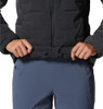 MOUNTAIN HARDWEAR STRETCHDOWN™ JACKET WOMEN XL DARK STORM HEATHER - NEW New