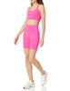 AMAZON ESSENTIALS WOMEN'S WAISTED ACTIVE SCULPT MOISTURE-WICKING - SIZE L - Pink New
