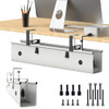 KIGJU UNDER DESK CABLE MANAGEMENT TRAY 30" CORD ORGANIZER LXQ-03 - GREY