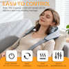 CHECKSIMPLE NECK MASSAGER THERAPEXA SHOULDER 6D DEEP KNEADING SHIATSU - GRAY