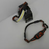 LED HEADLAMP USB RECHARGEABLE NIGHT RUNNING HEADLIGHT BAR BAND LAMP - ORANGE