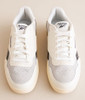 REEBOK COURT ADVANCE-SUEDE UNDERLAY - SIZE: MEN 9.5 - BEIGE BLK WHITE New