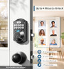 TEEHO TE002 FINGERPRINT DOOR LOCK - KEYLESS - TE002-1-MATTE/BLK - Matte Black