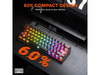 DAREU COOL60 60% Hall Effect Gaming Keyboard with Magnetic Switch, SOCD, 0.01mm