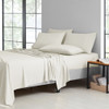 KATHY IRELAND 2000 THREAD COUNT COTTON 6 PC SHEET SET, KING SIZE - IVORY