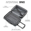Samsomnite Omni 2 Global Travel Carry-On Spinner Luggage, Compact, 138452-7722 New