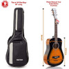 HOLA MUSIC ACOUSTIC CLASSICAL GUITARS GIG BAG 3/4 SIZE 36" DELUXE SERIES - BLACK New