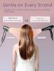 RICHLUX 150,000 RPM HIGH-SPEED HAIR DRYER, 160,000 RPM BLOW DRYER - GRAY