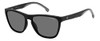 CARRERA UNISEX 8058/S 003/M9 MATTE BLACK FRAME GRAY LENS 56MM SQUARE SHAPE