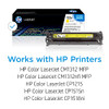 HP Original 125A Yellow Toner Cartridge Works Color LaserJet CM1312 MFP New