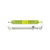 IDEAL SECURITY SLIDING WINDOW SECURITY BAR PATIO DOOR WINDOW BARS - WHITE