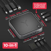 BRYDGE STONE CORE POWERED CHARGING DOCKING STATION CAPABLE OF 10 PORTS - BLACK New