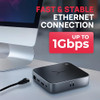 BRYDGE STONE CORE POWERED CHARGING DOCKING STATION CAPABLE OF 10 PORTS - BLACK New