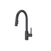 PFISTER STELLEN KITCHEN FAUCET WITH PULL DOWN SPRAYER, SINGLE HANDLE - BLACK