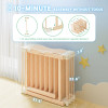 BLUEWOOD BABY HALO BABY GATE PLAYPEN, FOLDABLE - WOOD