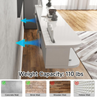 GENERIC 55.1" FLOATING TV STAND WITH LED LIGHTS FOR 55/65 INCH TV - WHITE