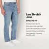 AMAZON ESSENTIALS MEN 29W X 32L LOW STRETCH ATHLETIC FIT JEANS TINTED LIGHT WASH